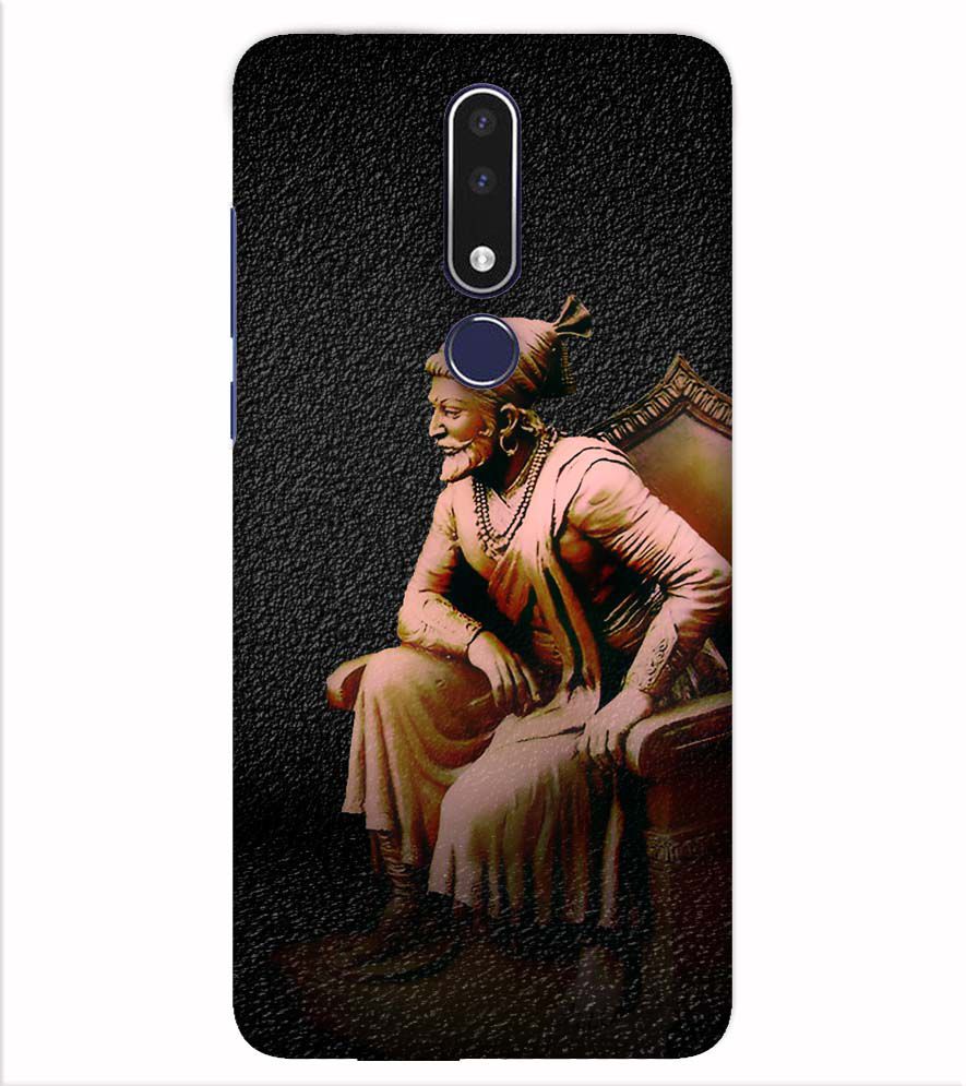 W0043-Shivaji Photo Back Cover for Nokia 7.1