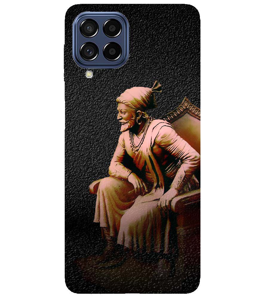 W0043-Shivaji Photo Back Cover for Samsung Galaxy M53