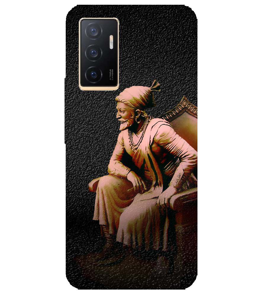 W0043-Shivaji Photo Back Cover for vivo V23e 5G