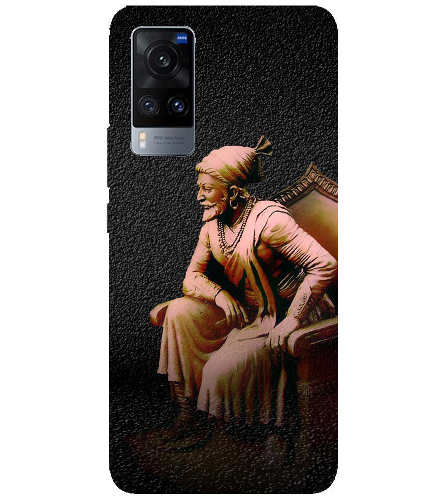 W0043-Shivaji Photo Back Cover for vivo X60