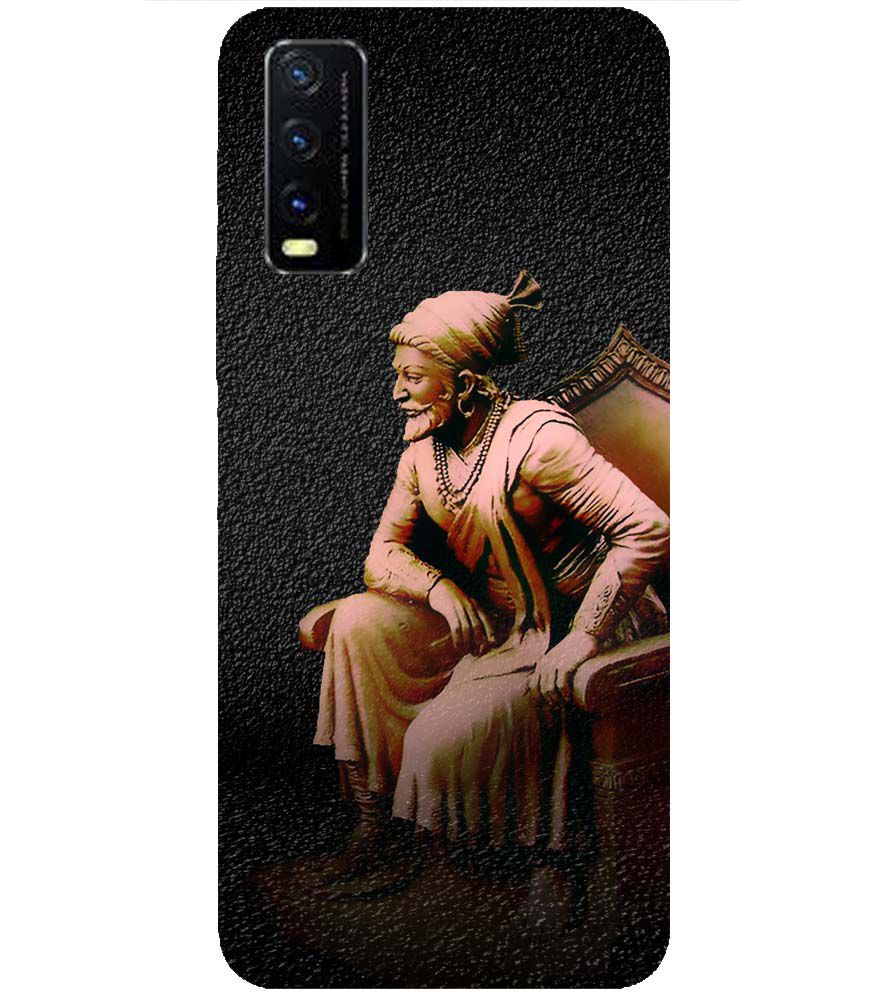 W0043-Shivaji Photo Back Cover for vivo Y12s