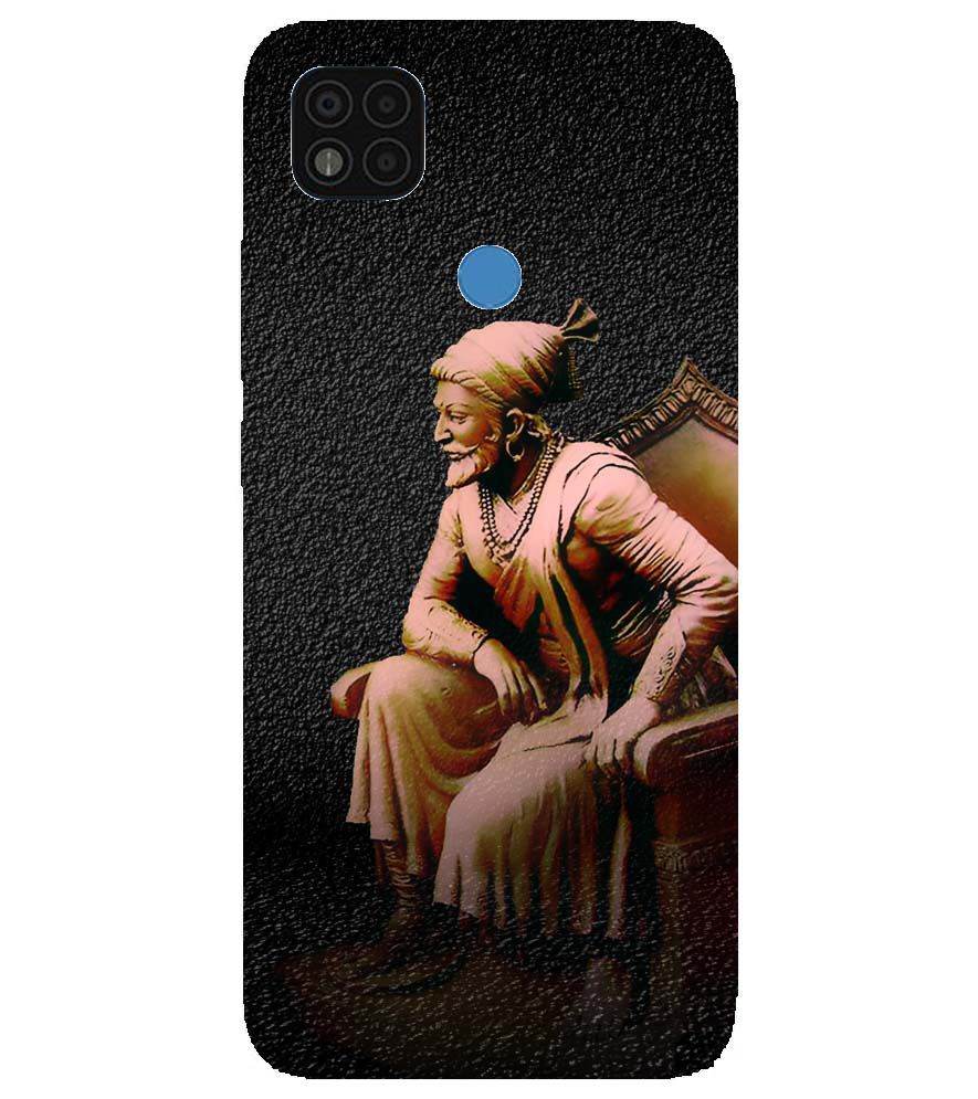 W0043-Shivaji Photo Back Cover for Xiaomi Poco C31