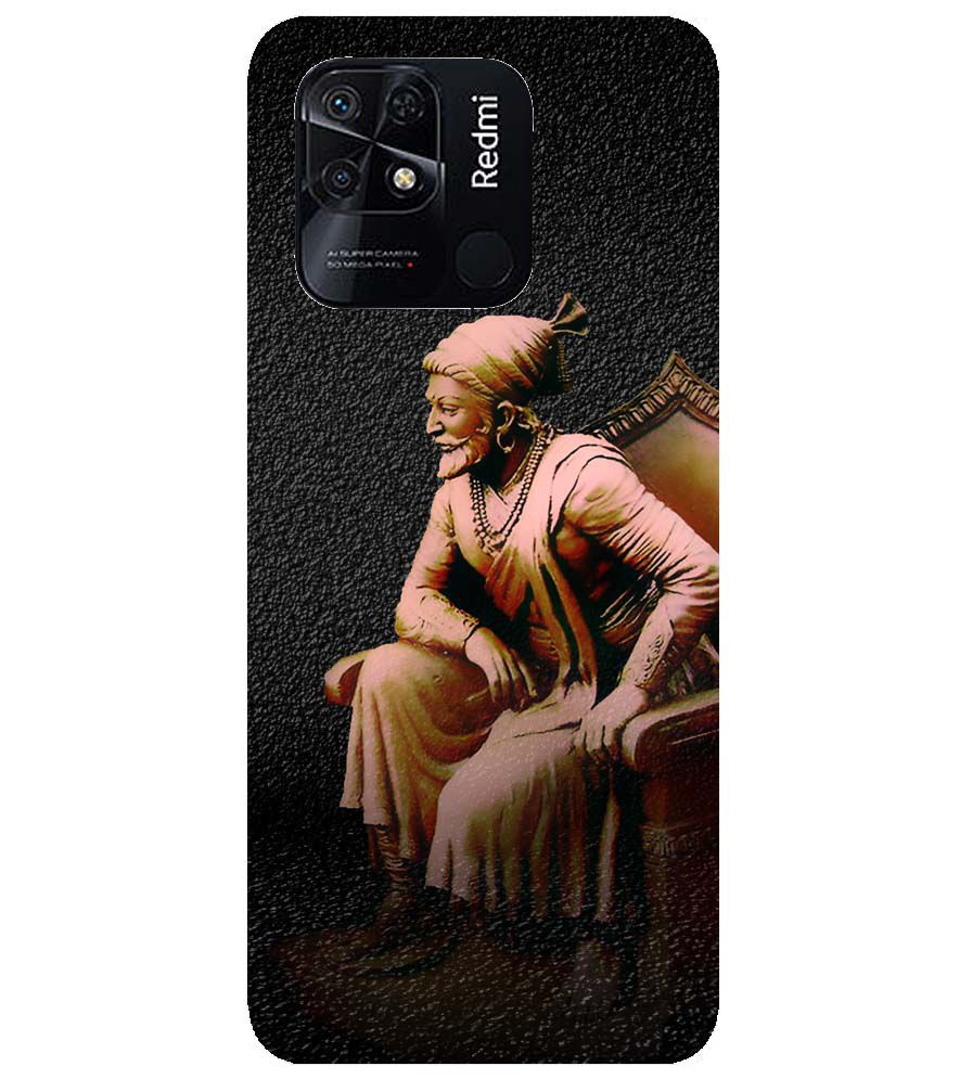 W0043-Shivaji Photo Back Cover for Xiaomi Redmi 10 Power