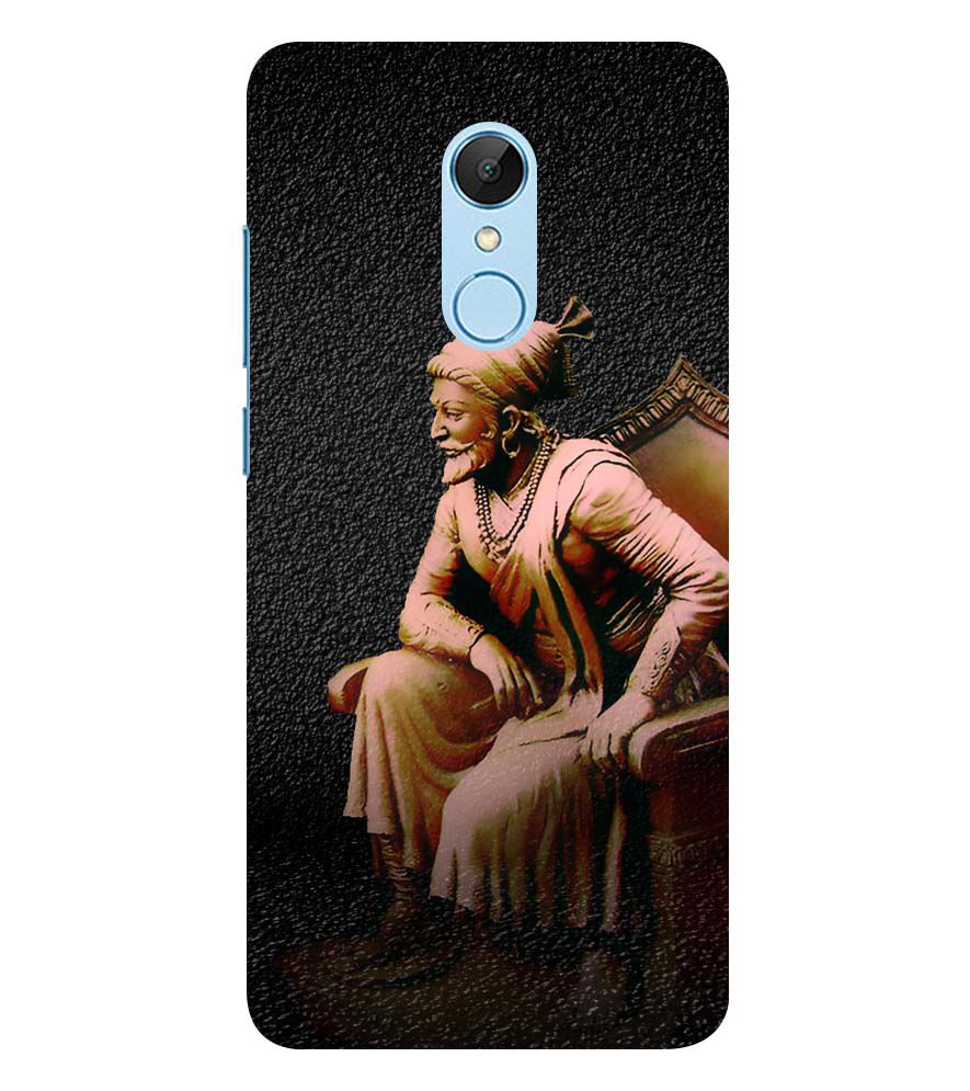 W0043-Shivaji Photo Back Cover for Xiaomi Redmi 5