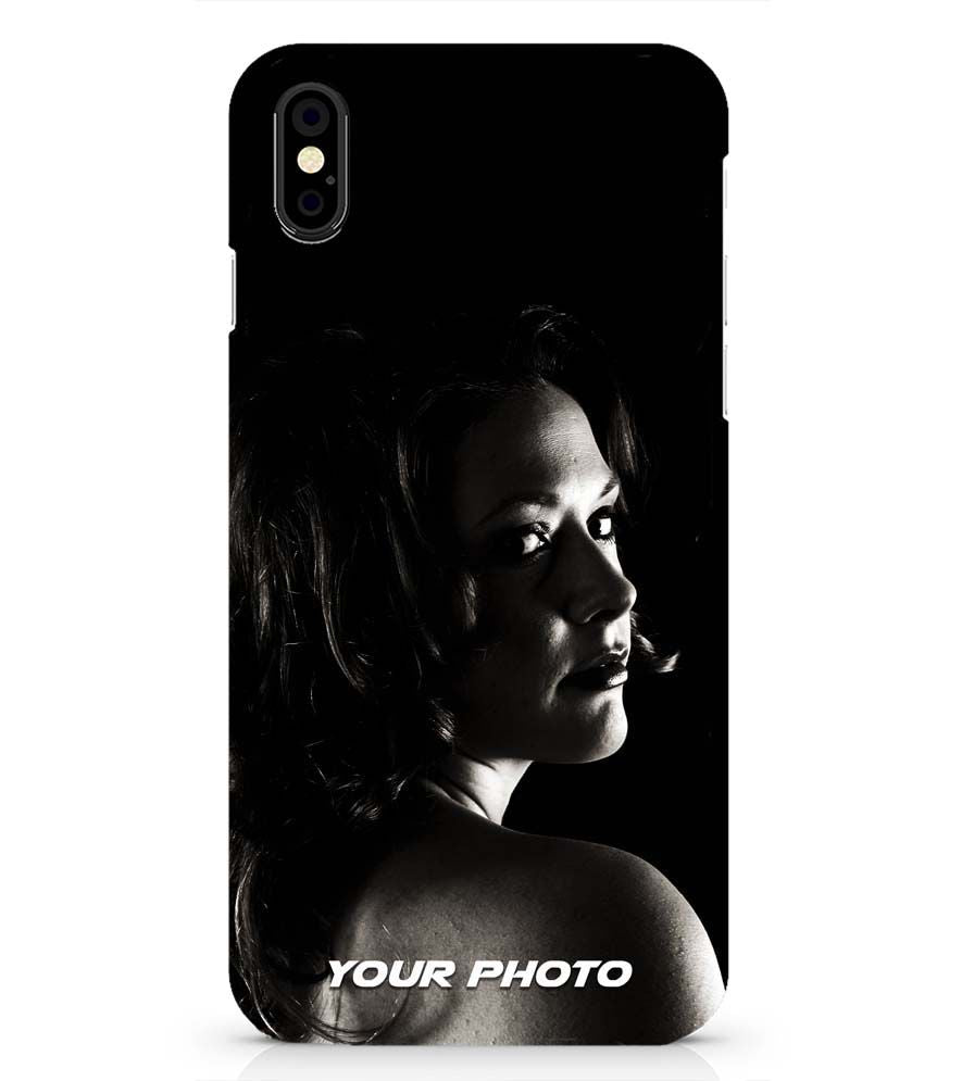 W0448-Your Photo Back Cover for Apple iPhone X