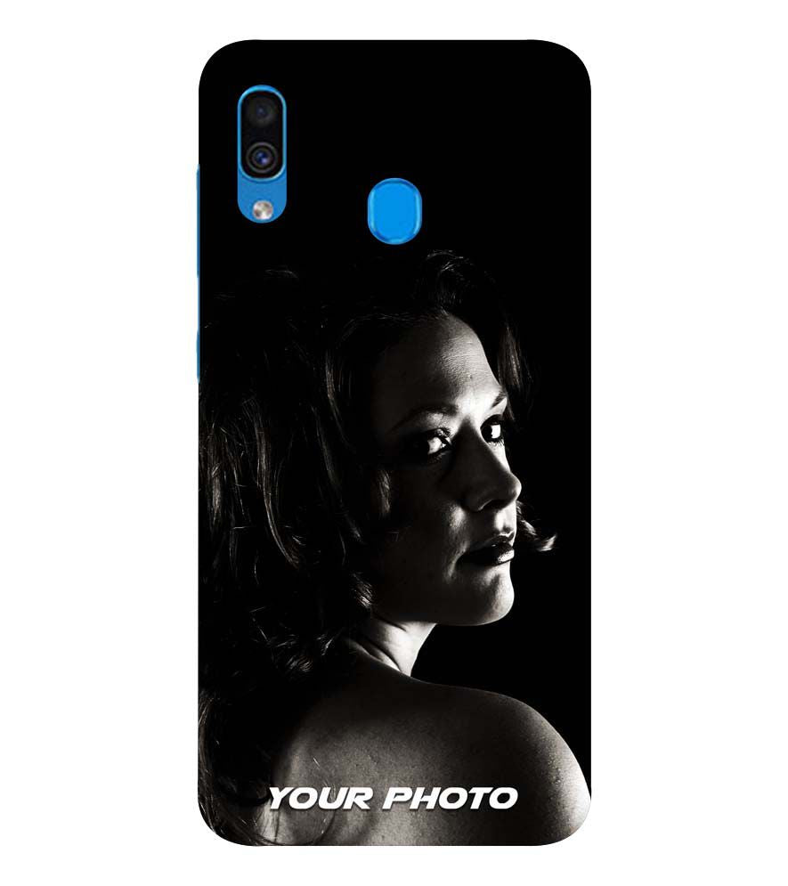 W0448-Your Photo Back Cover for Samsung Galaxy A20