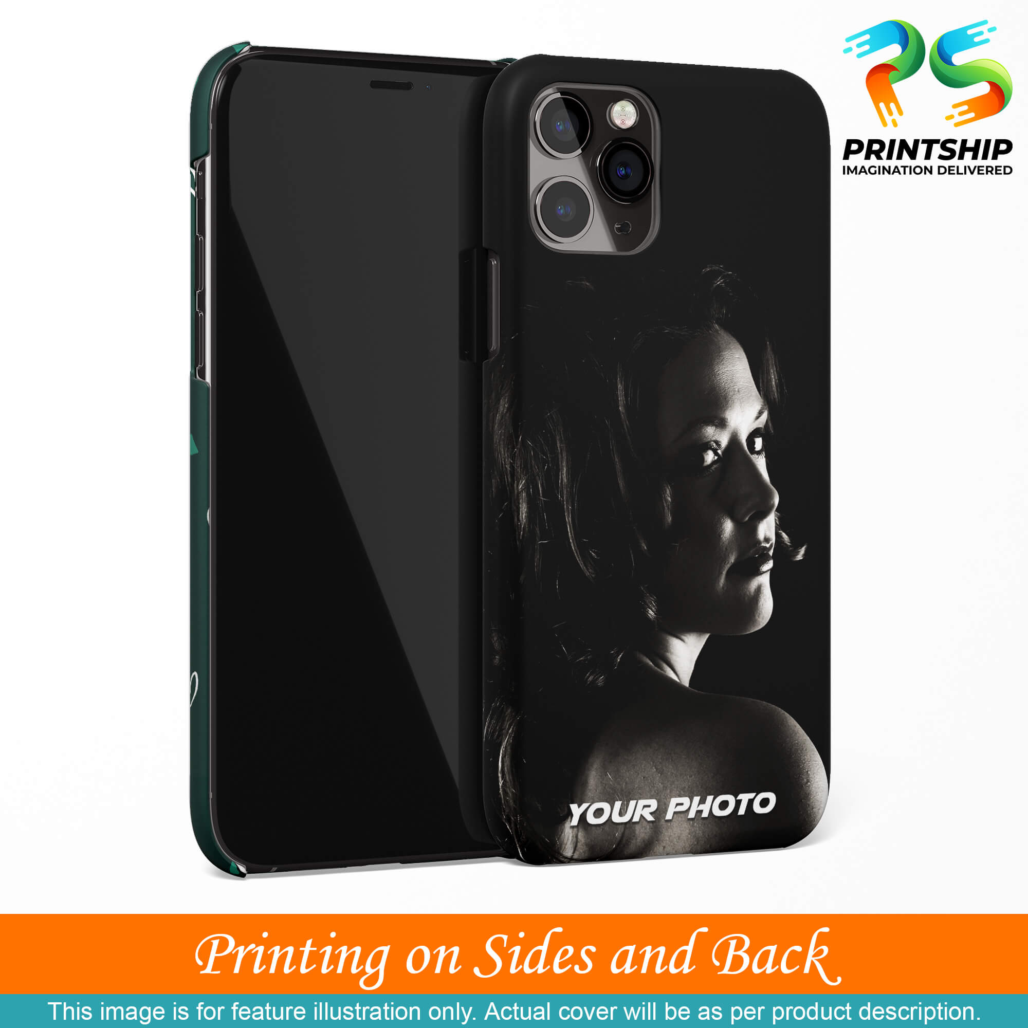 W0448-Your Photo Back Cover for Realme 7 Pro-Image3