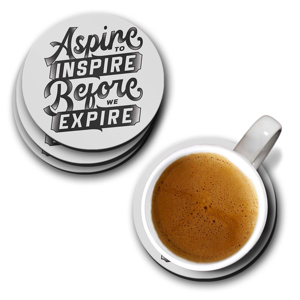 Aspire to Inspire Coasters