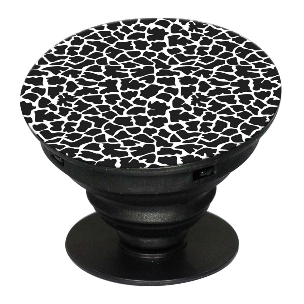 Animal Pattern Mobile Grip Stand (Black)