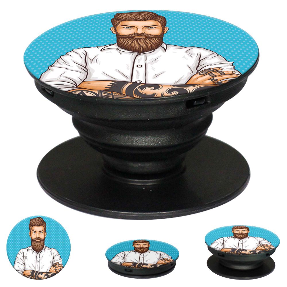 Beard King Mobile Grip Stand (Black)