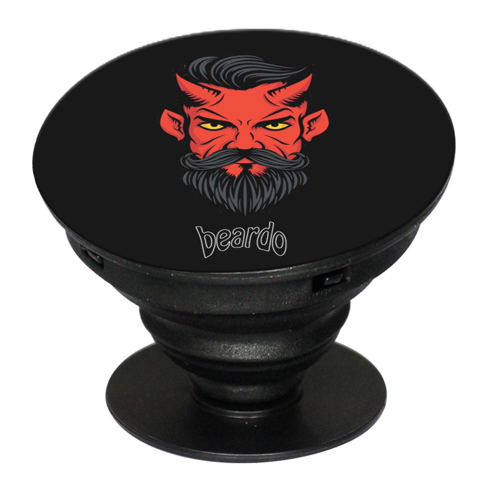 Beardo Stylish Fellow Mobile Grip Stand (Black)