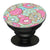 Doughnut Pattern Mobile Grip Stand (Black)