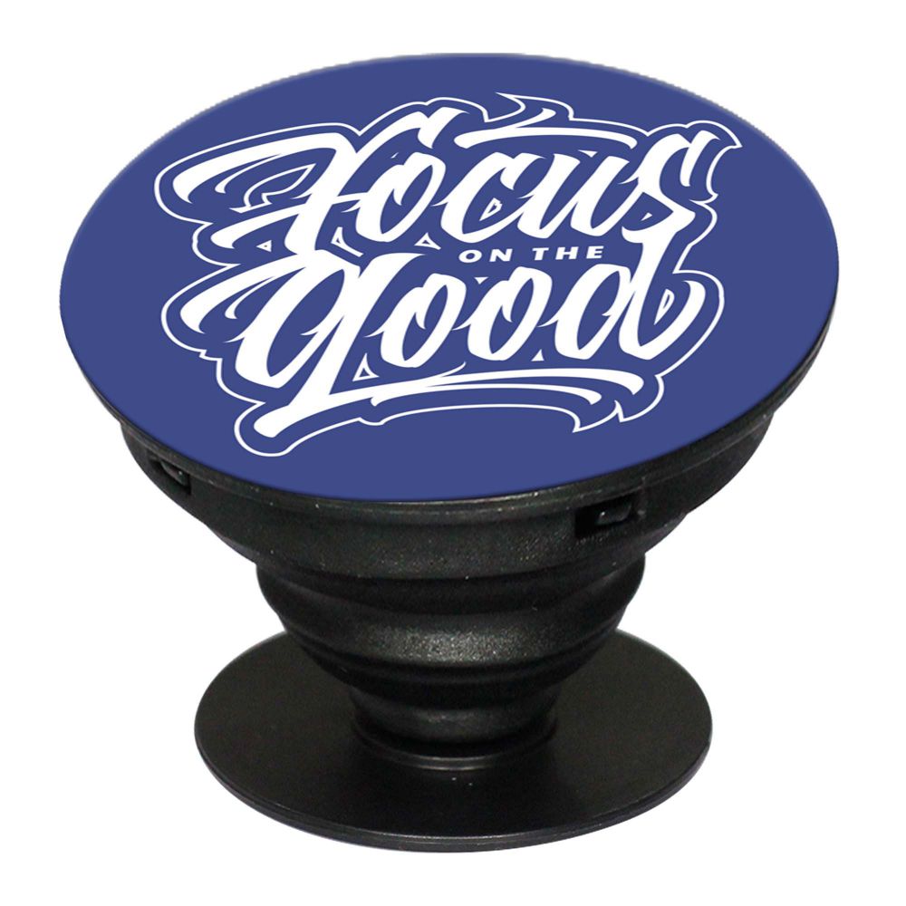 Focus on the good Mobile Grip Stand (Black)