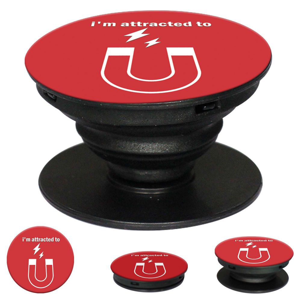 I'm Attracted to You Mobile Grip Stand (Black)