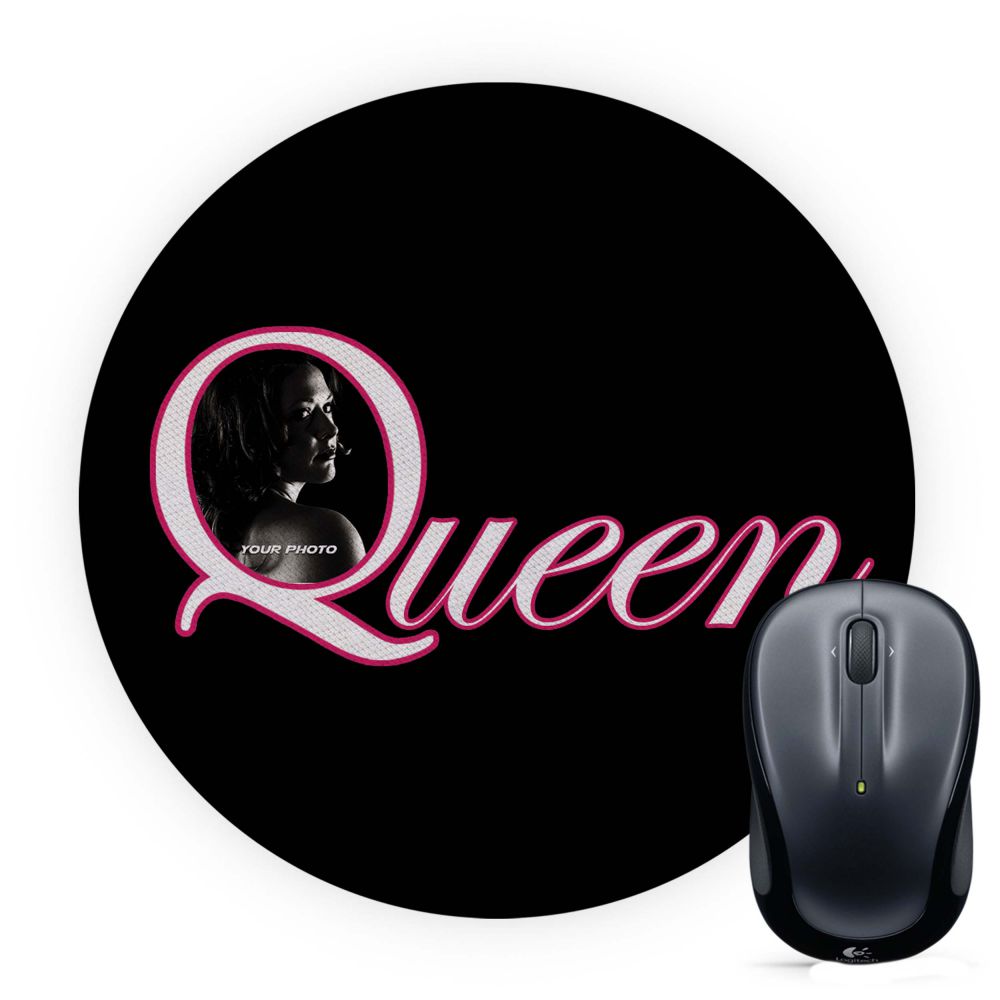 Queen&#39;s Photo Mouse Pad (Round)