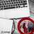 Round Photo on Red Background Mouse Pad (Round)-Image4