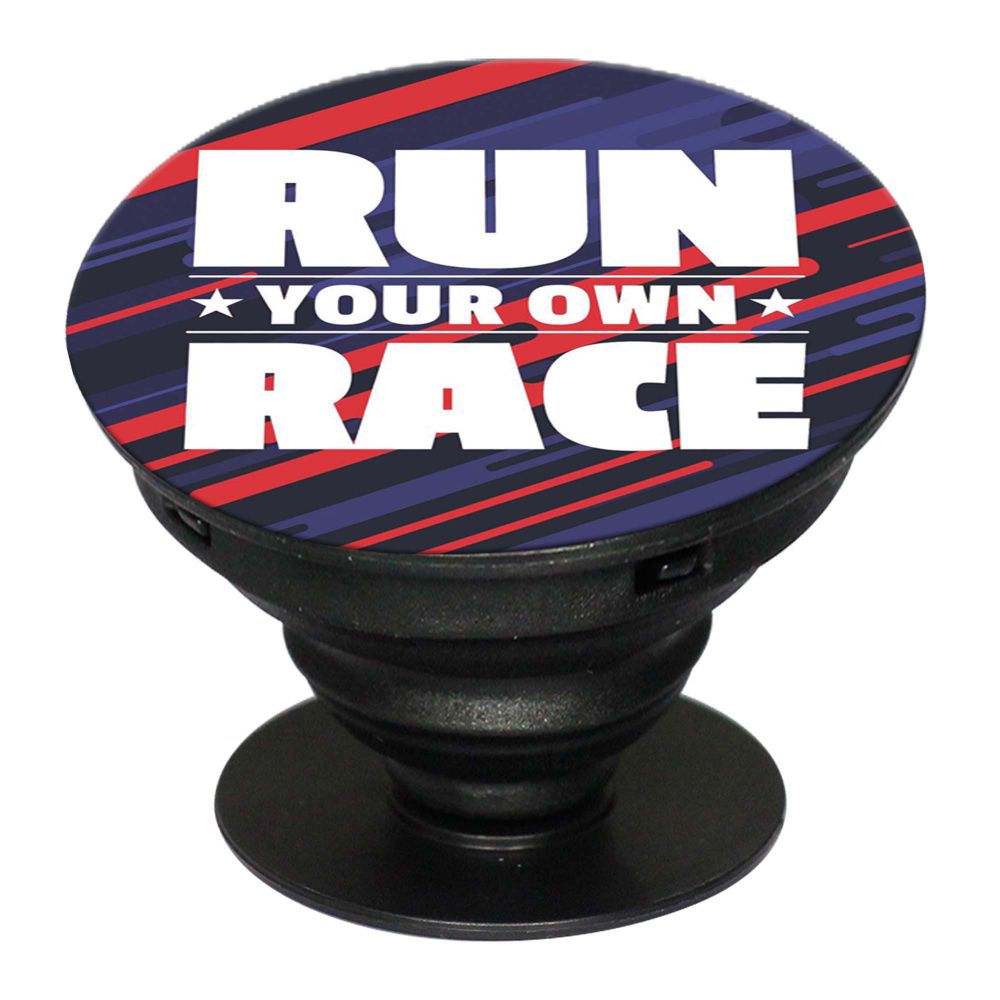 Run Own Race Mobile Grip Stand (Black)