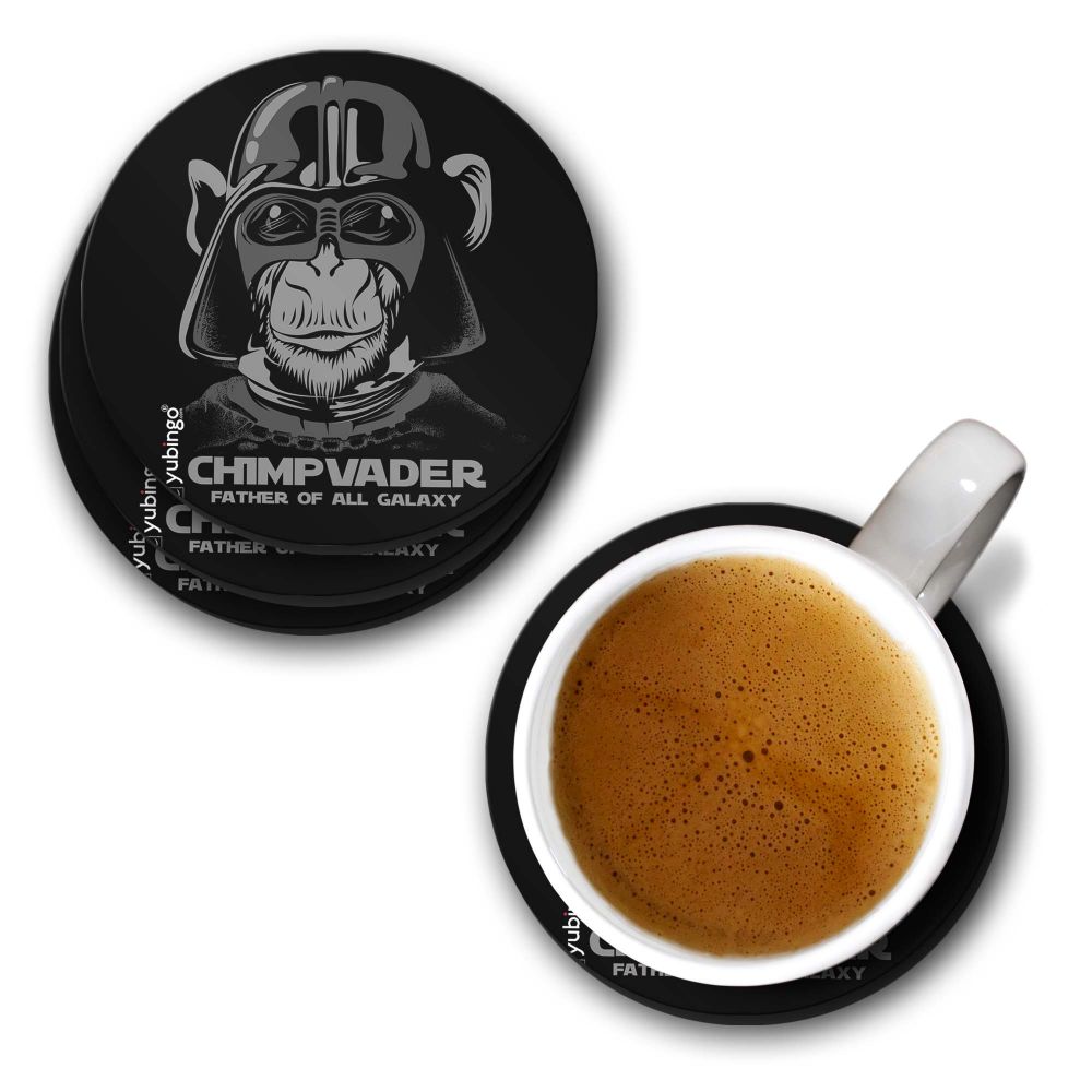 Chimp Vader Coasters