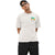 White Customised Men's Over Size T-Shirt - Front and Back Print