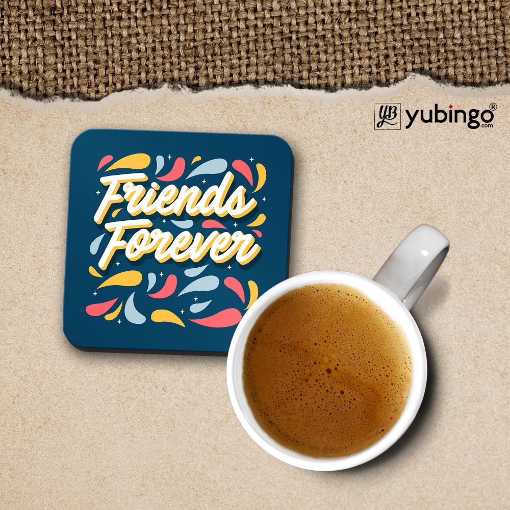 Friends Forever Coffee Mug with Coaster and Keychain-Image3