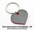 Heart Shape Keychain with Red Highlights: Show Your Love in Style