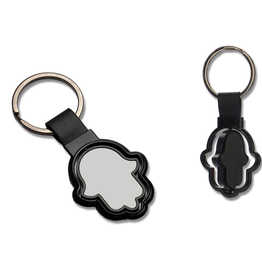 Rotating Tulip Shape Keychain