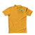 Polo Neck Golden Yellow   Customised Kids T-Shirt - Front And Back Print