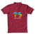 Polo Neck Maroon Customised Kids T-Shirt - Front And Back Print