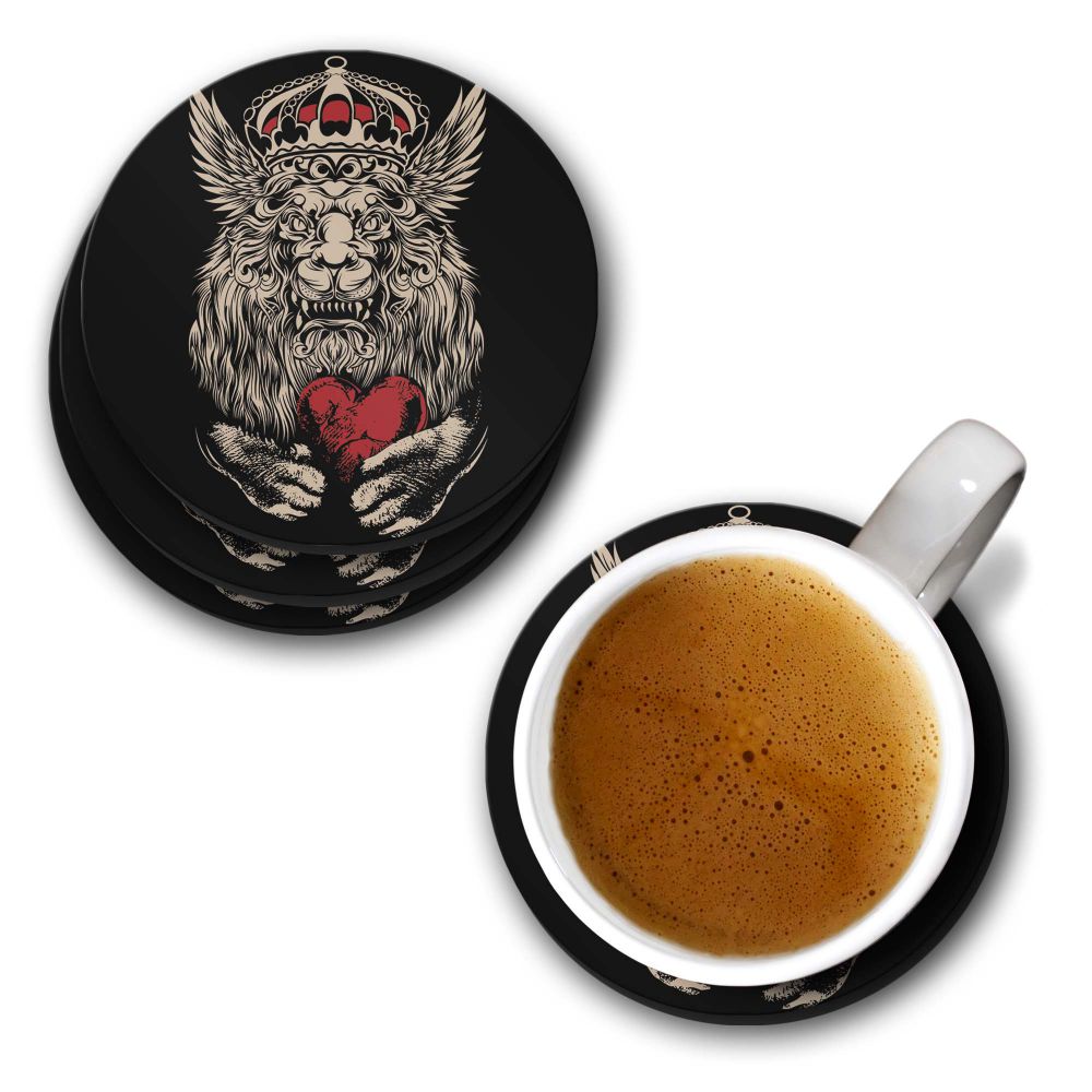 Lion Heart Coasters