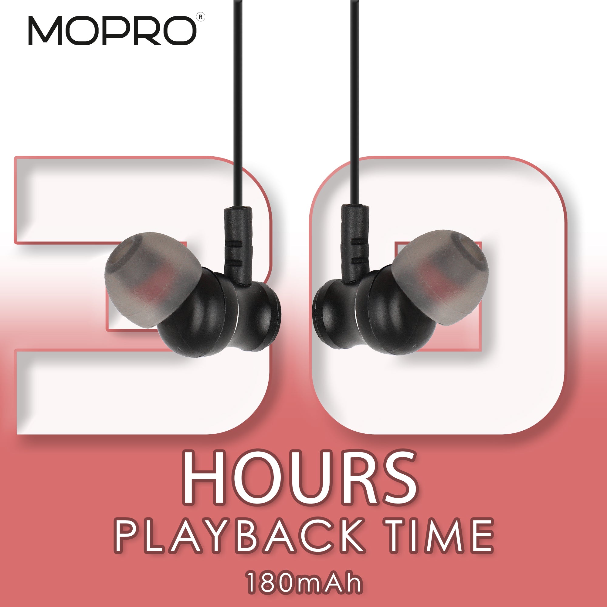 MoPro Earbuds Bluetooth Wireless - Freedom 180M