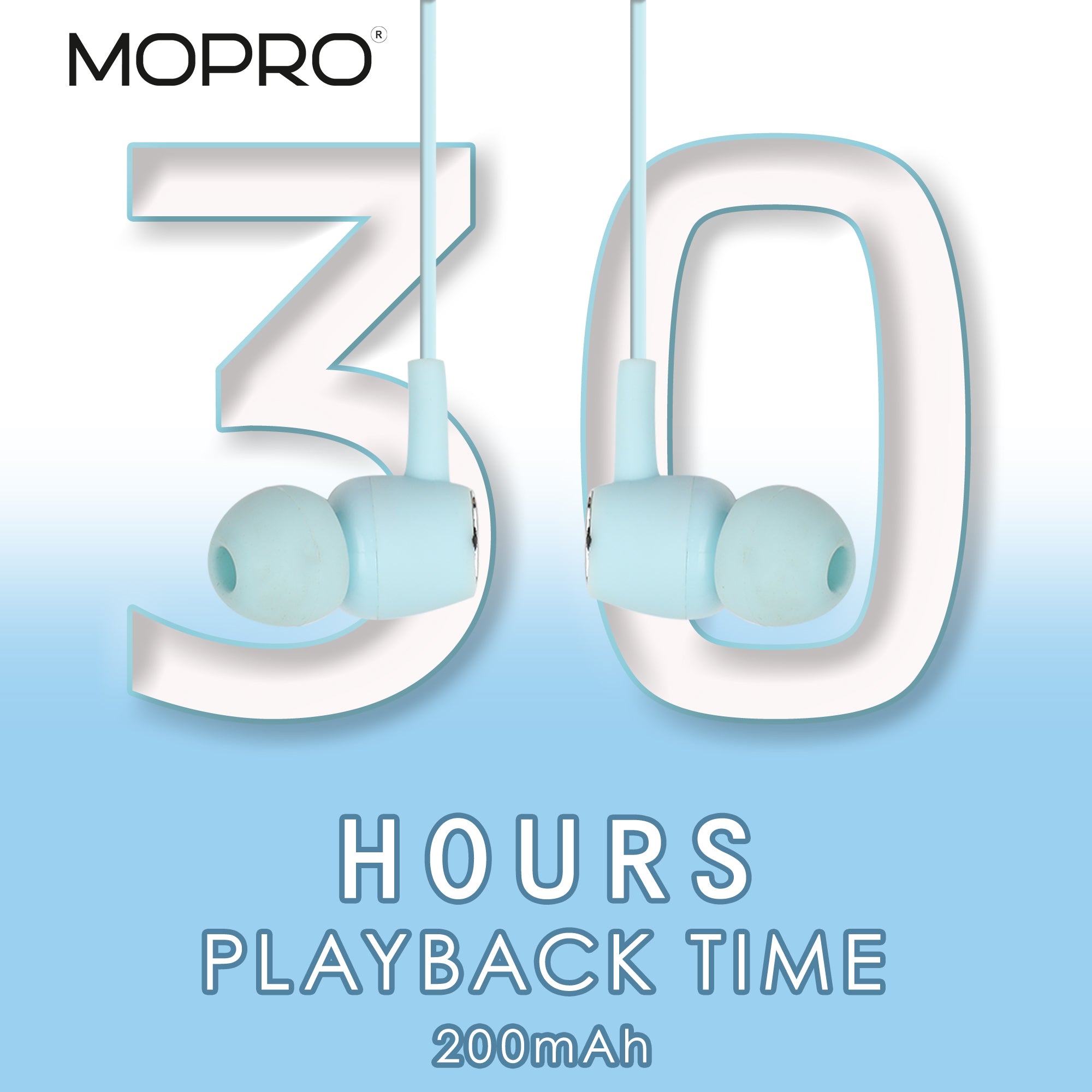 MoPro Ear Buds Neck Band - Freedom M200