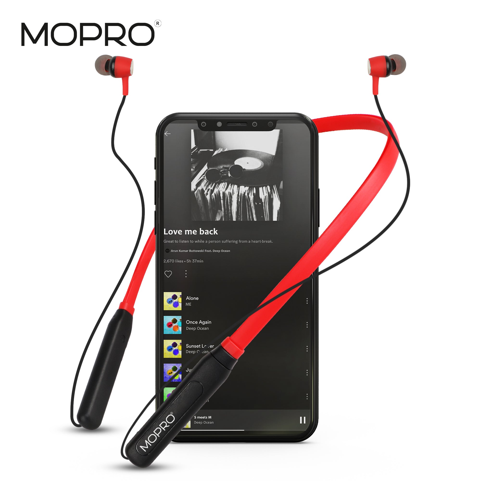 MoPro Ear Buds Neck Band - Freedom M200