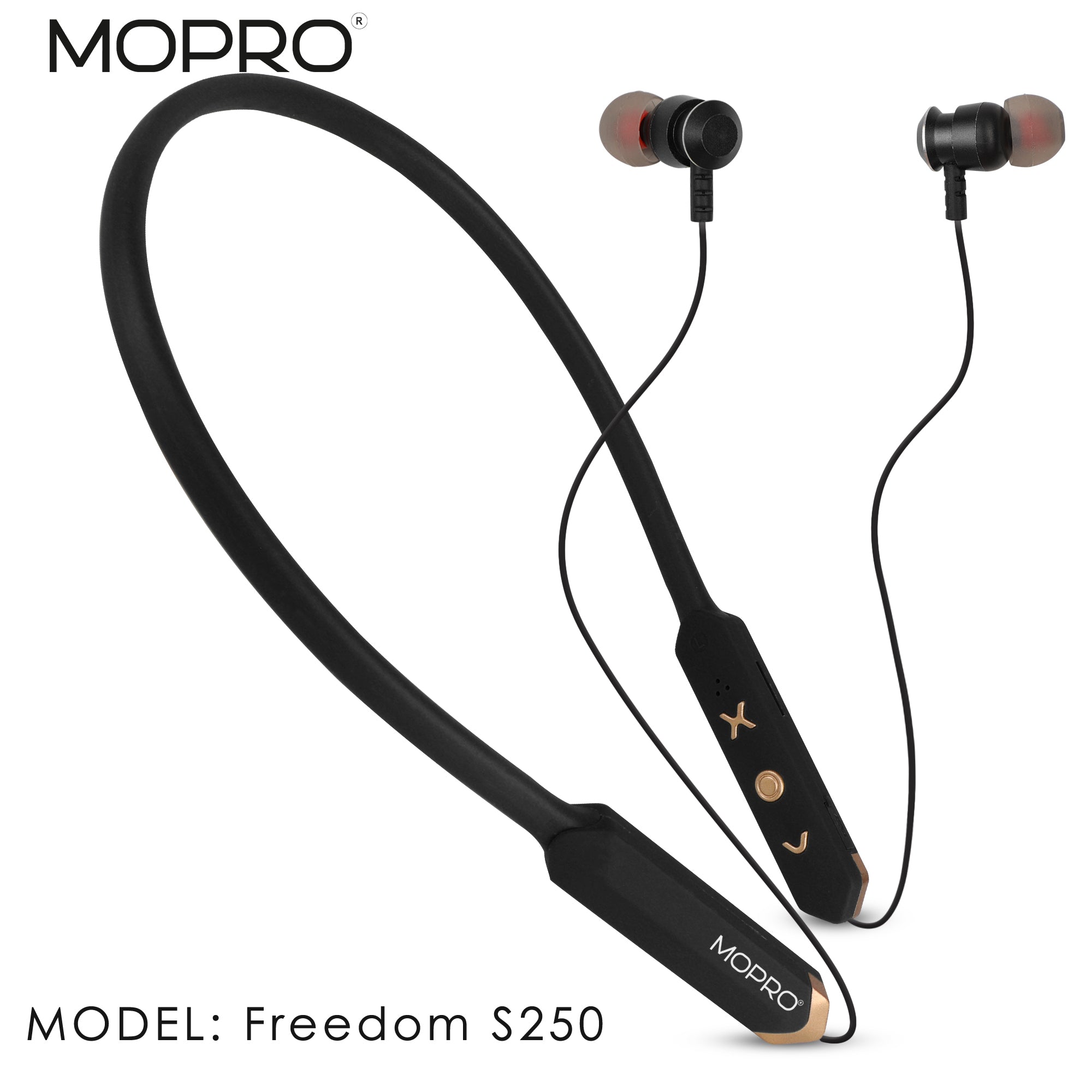 MoPro Bluetooth Headphones Freedom M250