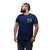 Navy Customised Men's T-Shirt - Front and Back Print