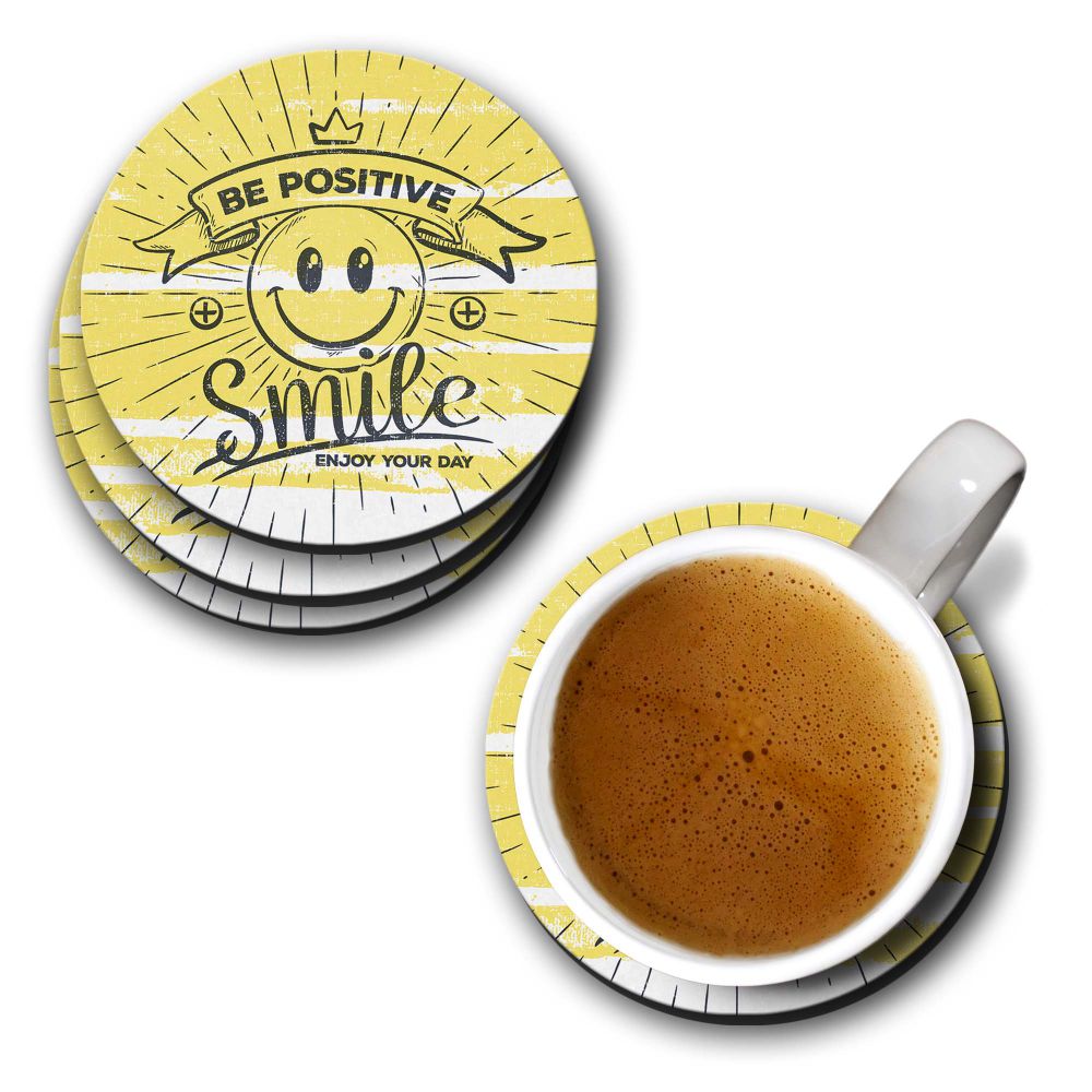 Positive Smile Coasters