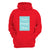 Red Customised Hoodie - Front Print