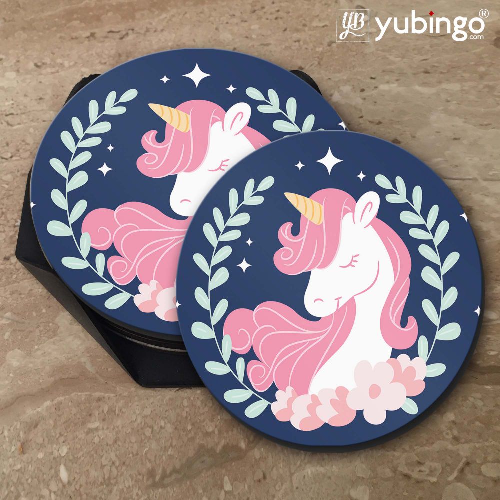 Buy Unicorn Custom Designer Coaster in India Online YuBingo