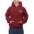 Maroon Customised Hoodie - Front and Back Print