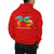 Red Customised Hoodie - Front and Back Print