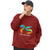 Maroon Customised Sweat Shirt - Front Print