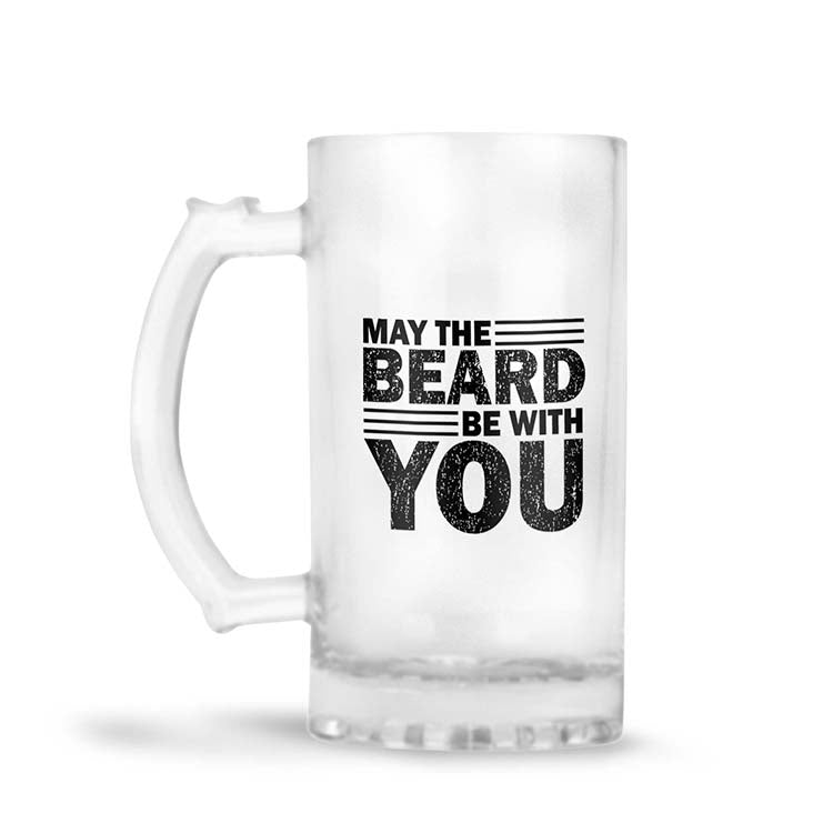 Beard Be with You Beer Mug