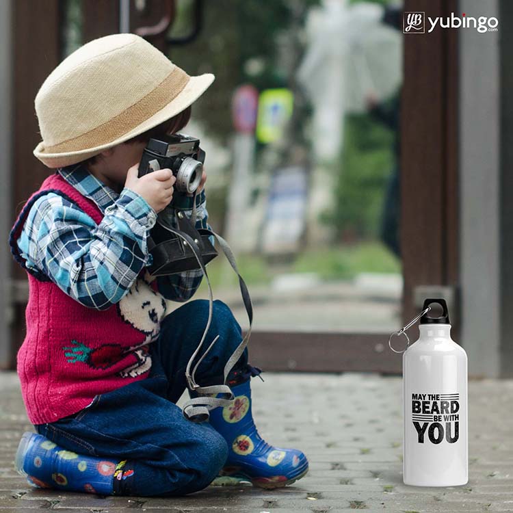 Beard Be with You Water Bottle-Image4