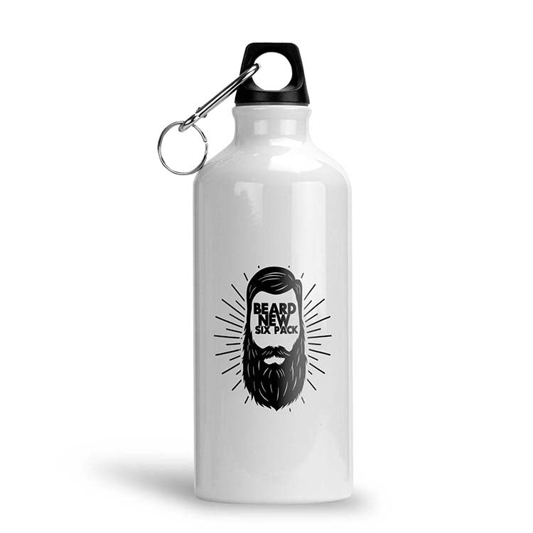 Beard New Six Pack Water Bottle