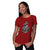 Beauty On Engine Women T-Shirt-Maroon