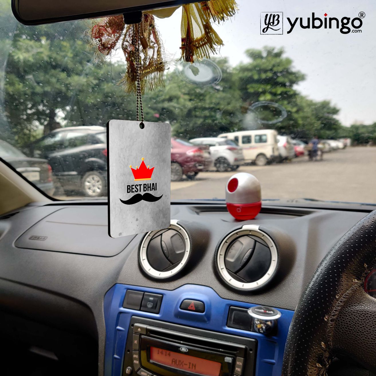 YuBingo Buy Best Bhai Personalised Car decor in India Online yubingo