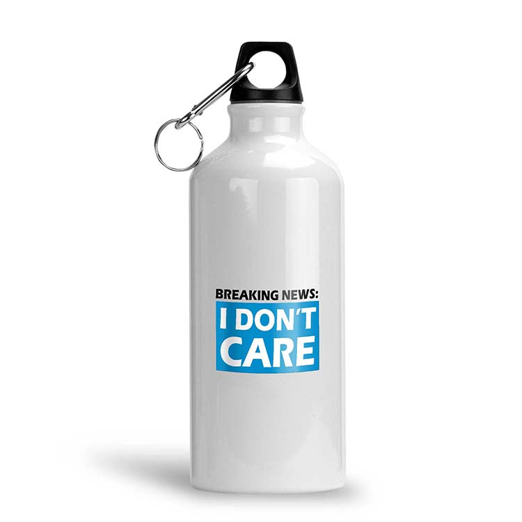 Breaking News Water Bottle