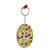 Fruits Pattern Oval Key Chain