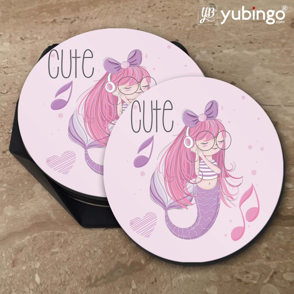 Cute Mermaid Coasters-Image5