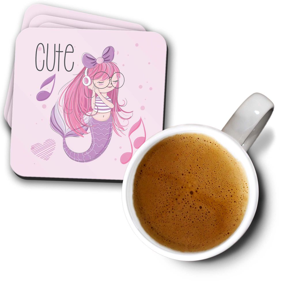 Cute Mermaid Coasters