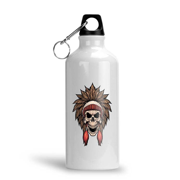 Ethnic Skull Water Bottle